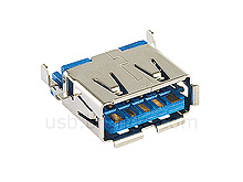 USB 3.0 A Type A Female SMT Connector