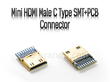 Mini HDMI Male C Type SMT+PCB Connector