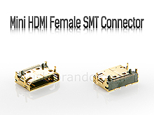 Mini HDMI Female SMT Connector