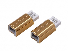 USB 2.0 Type B Male Short Type Solder