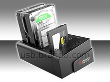 USB 3.0 Quadruple SATA HDD Dock (USB 3.0 + eSATA)