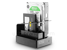 USB 3.0 Dual SATA HDD Dock with OTB (K304)