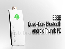 E888 Quad-Core Bluetooth Android Thumb PC