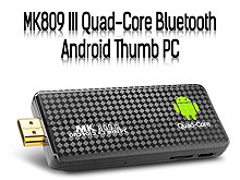 MK809 III Quad-Core Bluetooth Android Thumb PC