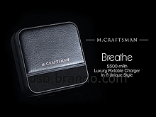 M.Craftman Breathe - Luxury Portable Charger 5,500mAh