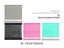 M.Craftsman HARMONIE - Luxury Portable Charger 7,800mAh