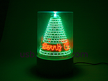 USB 3D LED Christmas Tree