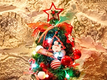 45cm LED Christmas Tree (Star Style)