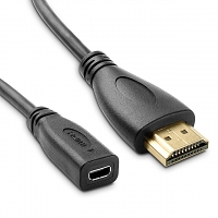 Micro HDMI Female to HDMI Male Cable