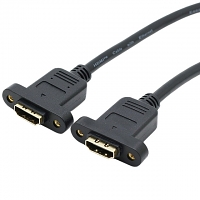 HDMI Female to HDMI Female Cable with Screw Hole (30cm)