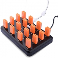 16-Port USB Hub (Support 16 U-Disk/micro SD for Bulk Duplicate)