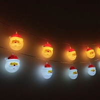 Santa Claus Head Decor Light