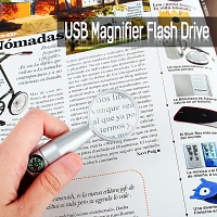 USB Magnifier Flash Drive