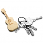 USB Wooden Guitar Keychain Flash Drive