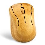 Wireless USB Bamboo Mouse