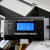 Power Supply Tester with LCD Display