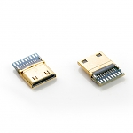 Mini HDMI Male C Type SMT+PCB Connector