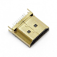 HDMI Male SMT DIP Connector