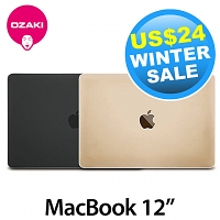 Ozaki O! Macworm TightSuit 0.9mm Case for MacBook 12