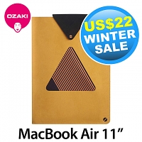 Ozaki O! Macworm Tri-Angle Pouch for MacBook Air 11