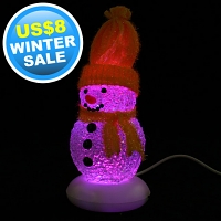 USB LED Snowman