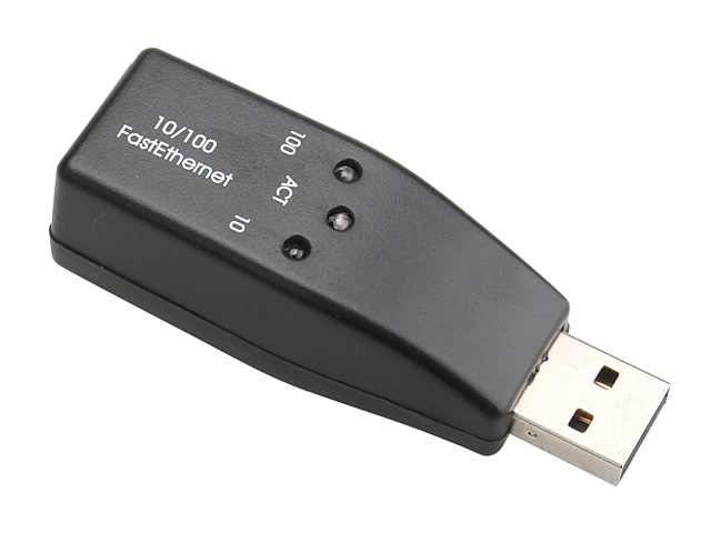 USB to 10/100Mb Fast Ethernet Adapter