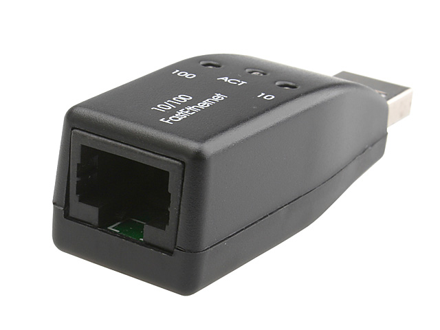 USB to 10/100Mb Fast Ethernet Adapter