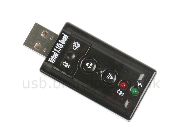 USB Virtual 7.1 Channel Sound Adapter