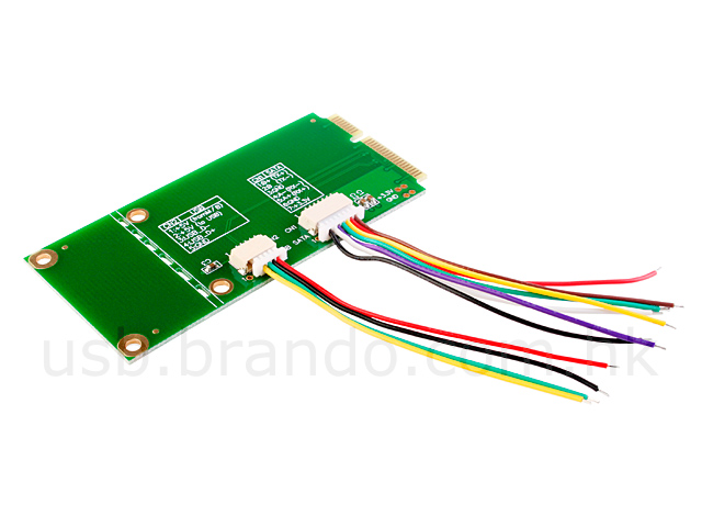 Mini PCIe to USB/SATA Adapter