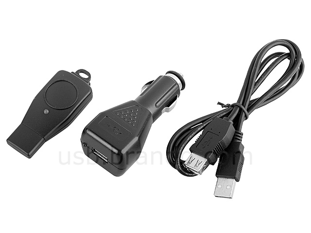 USB GPS Dongle with Car Adapter