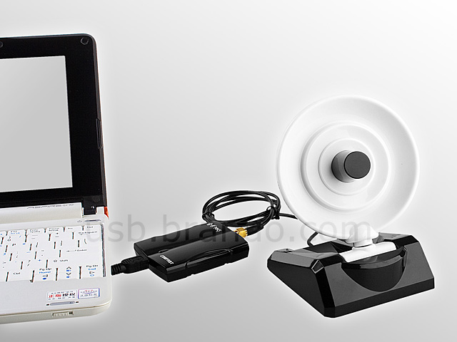 Wireless 8dBi USB Adapter with Directional Dish Antenna