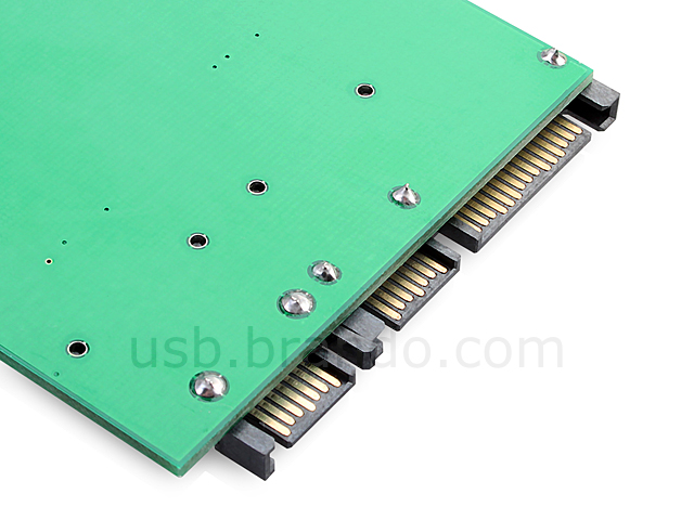 Dual Card slot Apple MacBook Air SSD convert to SATA 22p Raid Converter Adapter
