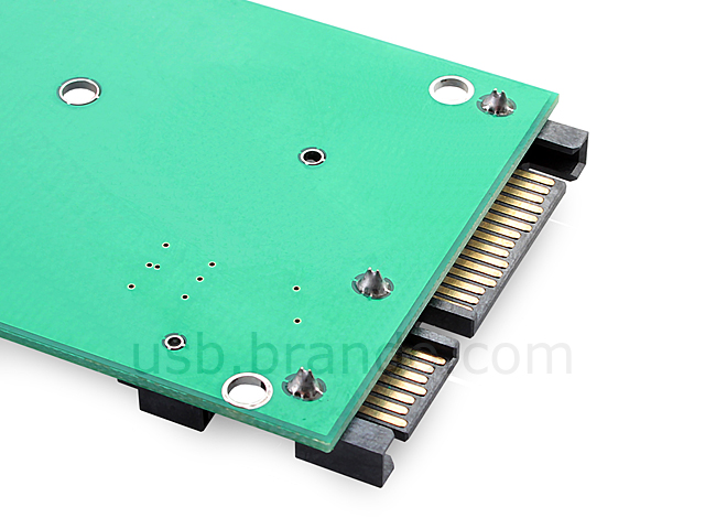 3.3v mSATA SSD to 2.5" SATA 22-Pin Adapters PCBA for Hard Disk 50mm