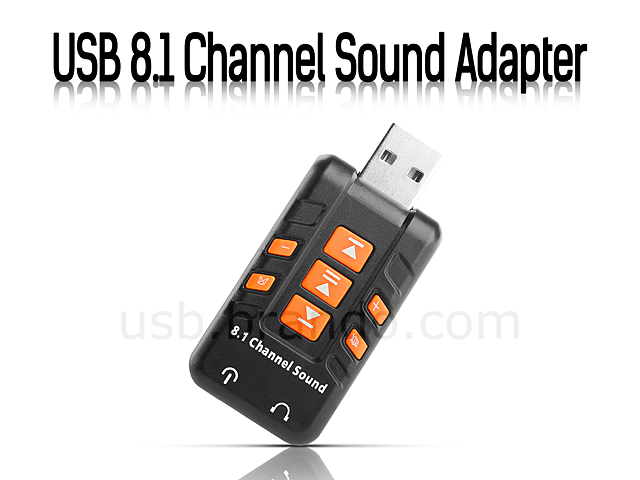 USB 8.1 Channel Sound Adapter