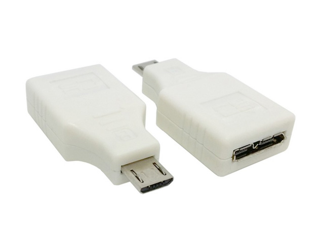 USB 3.0 Micro B Female (9-Pin) to USB 2.0 Micro B Male (5-Pin) Adapter