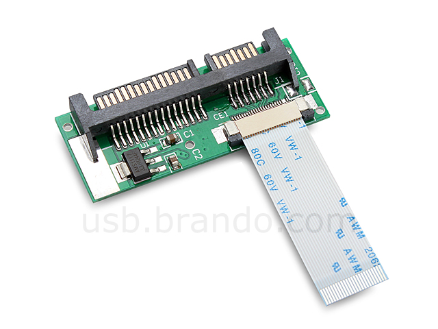 1.8" 24-Pin LIF HDD to SATA 22-Pin Adapter