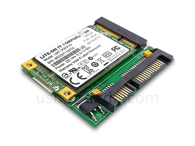 50mm mini PCI-E mSATA SSD to SATA 22-Pin Adapter