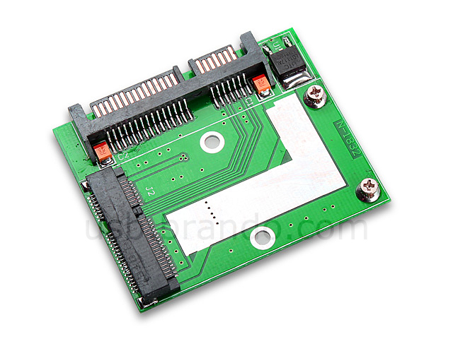 50mm mini PCI-E mSATA SSD to SATA 22-Pin Adapter