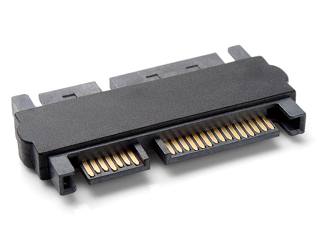 SATA 22-Pin Male To SATA 22-Pin Male Adapter