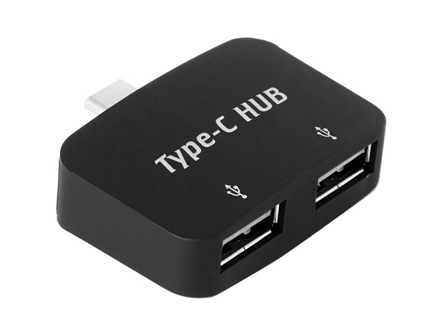 Type-C Dual Port OTG Hub Adapter