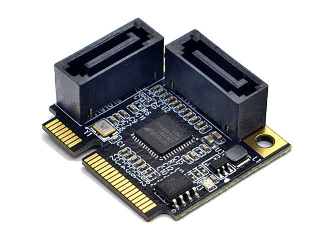 Mini PCI-Express to Dual SATA 3.0 Expansion Card