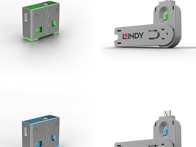 LINDY USB Port Blocker Key