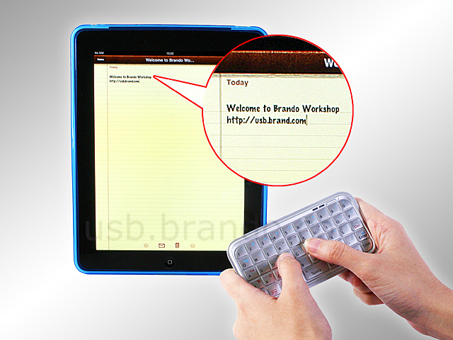 Mini Palm-Size Bluetooth Keyboard