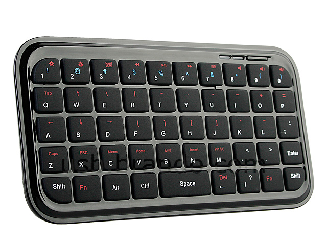 Mini Palm-Size Bluetooth Multimedia Keyboard