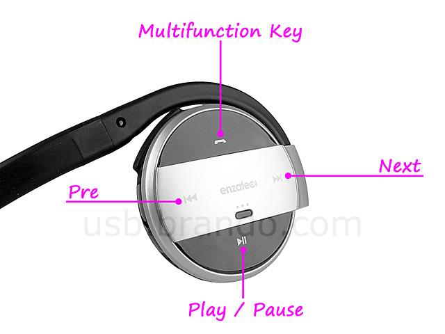 Enzatec Bluetooth Stereo Headphone (BT501)