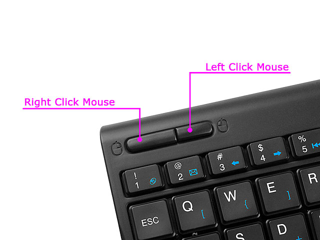 Mini Bluetooth Keyboard with Mouse Track