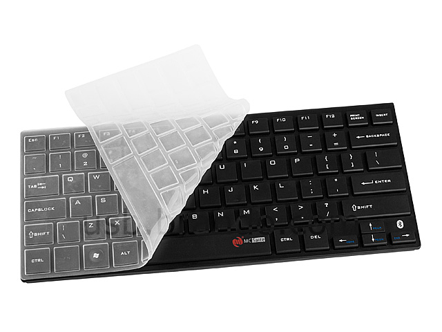 Bluetooth Multimedia Keyboard with Silicone Cover