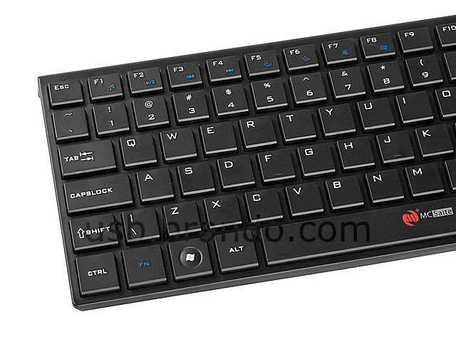 Bluetooth Multimedia Keyboard with Silicone Cover