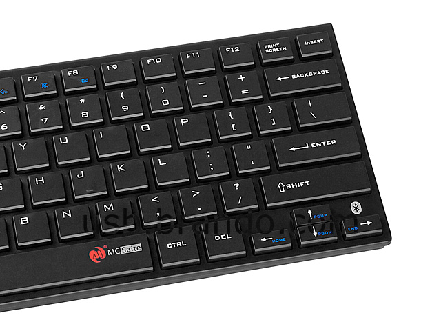 Bluetooth Multimedia Keyboard with Silicone Cover