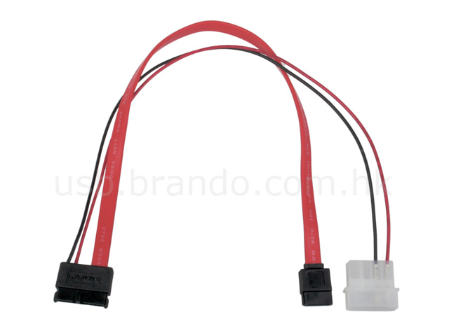 Slimline SATA with 12V Power 2-in-1 Cable